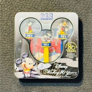 Disney Mickey Mouse 80th Anniversary PEZ Tin Limited Edition